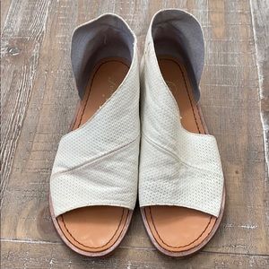 Free People Mont Blanc sandal off white perforated